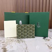 Okify Goyard Victorie Army Green GYD-233 Wallet 11x2x9cm - 6