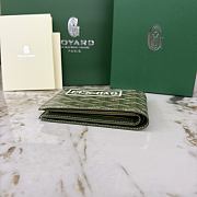 Okify Goyard Victorie Army Green GYD-233 Wallet 11x2x9cm - 4
