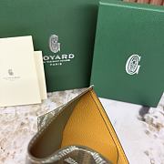 Okify Goyard Victorie Army Green GYD-233 Wallet 11x2x9cm - 3
