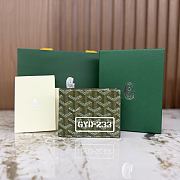 Okify Goyard Victorie Army Green GYD-233 Wallet 11x2x9cm - 1