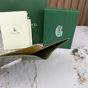 Okify Goyard Saint Pierre Army Green GYD-233 Bifold Card Holder 11x7.5x2cm - 5