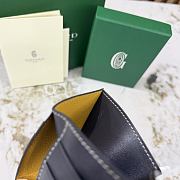 Okify Goyard Saint Pierre Gray Bifold Card Holder 11x7.5x2cm - 5