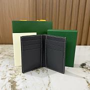 Okify Goyard Saint Pierre Gray Bifold Card Holder 11x7.5x2cm - 4