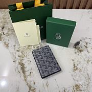 Okify Goyard Saint Pierre Gray Bifold Card Holder 11x7.5x2cm - 2