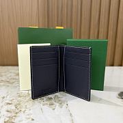 Okify Goyard Saint Pierre Dark Blue Bifold Card Holder 11x7.5x2cm - 6
