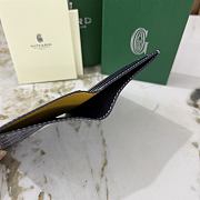 Okify Goyard Saint Pierre Dark Blue Bifold Card Holder 11x7.5x2cm - 5