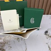 Okify Goyard Saint Pierre White Bifold Card Holder 11x7.5x2cm - 6