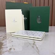 Okify Goyard Saint Pierre White Bifold Card Holder 11x7.5x2cm - 4