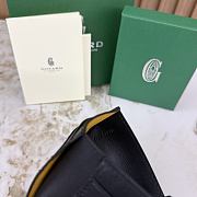 Okify Goyard Saint Pierre Black Bifold Card Holder 11x7.5x2cm - 6