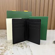 Okify Goyard Saint Pierre Black Bifold Card Holder 11x7.5x2cm - 5