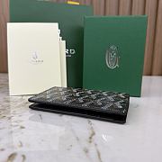 Okify Goyard Saint Pierre Black Bifold Card Holder 11x7.5x2cm - 3
