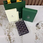 Okify Goyard Saint Pierre Black Bifold Card Holder 11x7.5x2cm - 1