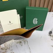 Okify Goyard Saint Pierre Black And Brown Bifold Card Holder 11x7.5x2cm - 2