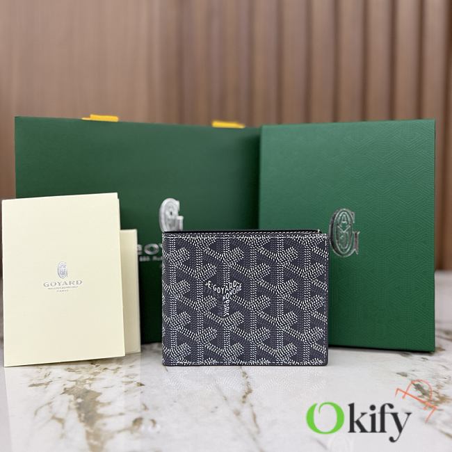 Okify Goyard Victorie Gray Wallet 11x2x9cm - 1