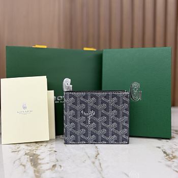 Okify Goyard Victorie Gray Wallet 11x2x9cm