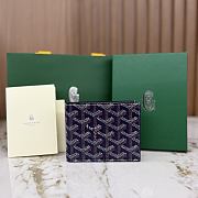 Okify Goyard Victorie Dark Blue Wallet 11x2x9cm - 1