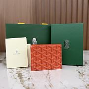 Okify Goyard Victorie Orange Wallet 11x2x9cm - 3