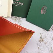 Okify Goyard Victorie Orange Wallet 11x2x9cm - 2