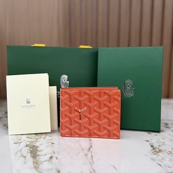 Okify Goyard Victorie Orange Wallet 11x2x9cm