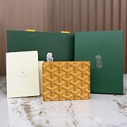 Okify Goyard Victorie Yellow Wallet 11x2x9cm - 6
