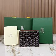 Okify Goyard Victorie Black And Brown Wallet 11x2x9cm - 2