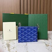 Okify Goyard Victorie Blue Wallet 11x2x9cm - 5