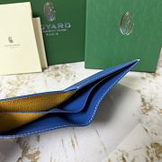 Okify Goyard Victorie Blue Wallet 11x2x9cm - 4
