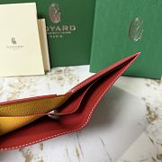 Okify Goyard Victorie Red Wallet 11x2x9cm - 6