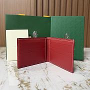 Okify Goyard Victorie Red Wallet 11x2x9cm - 5