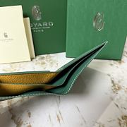 Okify Goyard Victorie Green Wallet 11x2x9cm - 6