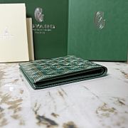 Okify Goyard Victorie Green Wallet 11x2x9cm - 5