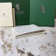 Okify Goyard Victorie White Wallet 11x2x9cm - 2