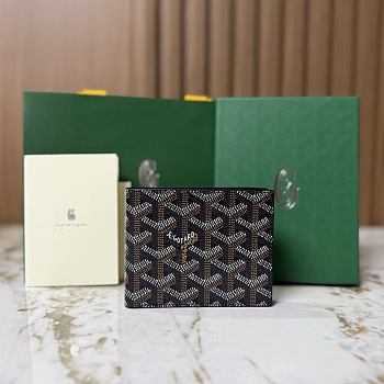 Okify Goyard Victorie Black Wallet 11x2x9cm
