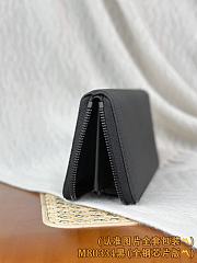 Okify Louis Vuitton Black Zippy Horizontal Aerogram Wallet M80334 21x10x2.5cm - 6