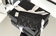Okify CC Black Caviar Small Flap Wallet 11x7.5x2cm - 3
