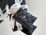 Okify CC Black Caviar Card Holder 11x7.5x0.5cm - 4