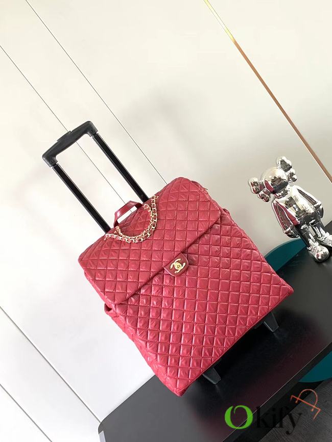 Okify CC Red Suitcase 45x40x20cm  - 1