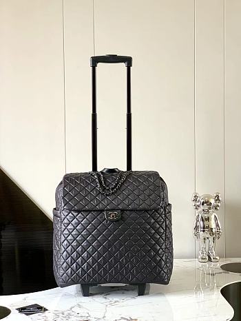 Okify CC Gray Suitcase 45x40x20cm 
