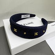 Okify Celine Denim Headband  - 5