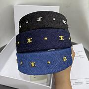 Okify Celine Denim Headband  - 2