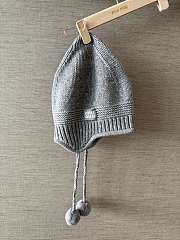 Okify MiuMiu Gray Beanie 26211 - 5