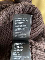 Okify MiuMiu Brown Beanie 26212 - 4