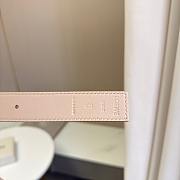 Okify Loewe Beige Belt With Gold Hardware 2.8cm  - 3