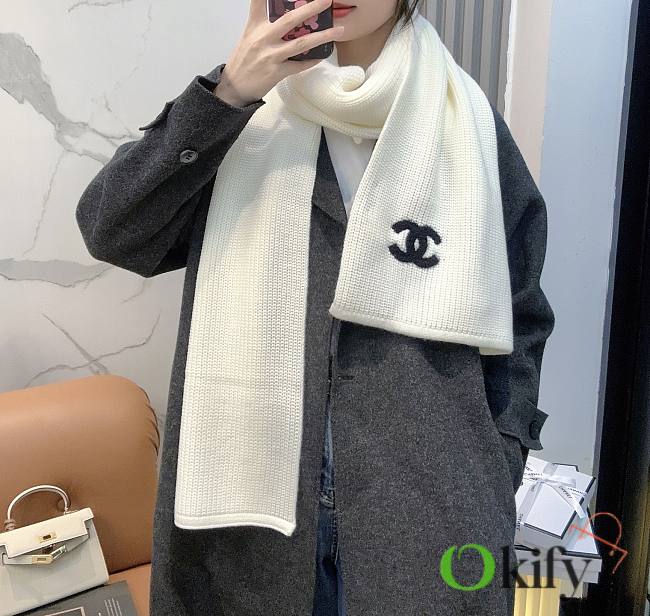 Okify CC White Scarf 175x30cm - 1