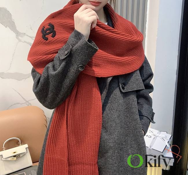 Okify CC Red Scarf 175x30cm - 1