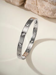 Okify Cartier Love Bracelet With 10 Diamonds 6.1mm  - 5