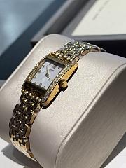Okify Hermes Cape Cod Gold Watch With Diamond 23x23cm - 3