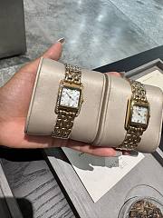 Okify Hermes Cape Cod Gold Watch With Diamond 23x23cm - 2