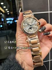 Okify Cartier Ballon Bleu Gold Watch With No/Diamond 36mm - 3