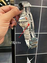 Okify Cartier Ballon Bleu Silver Watch 36mm - 6